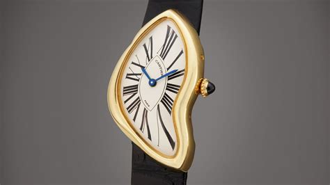 cartier melt watch|cartier melting clock watch.